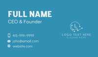 Modern Tech Lettermark Business Card Preview