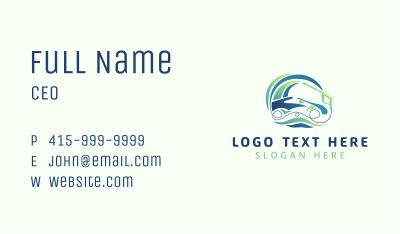 Car Pressure Washing Business Card Image Preview
