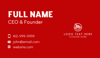 Oriental Ramen Food Stall  Business Card Image Preview