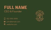 Organic Willow Tree Business Card Preview