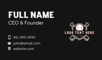 Baseball Tournament Sport Business Card Design