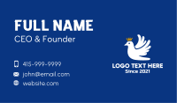 Dove Crown Bird Business Card Image Preview