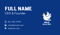 Dove Crown Bird Business Card Image Preview