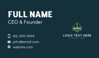 Grass Lawn Care Shovel Business Card Preview