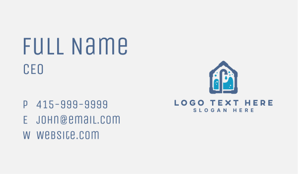 House Faucet Pipe Plumbing Business Card Design Image Preview