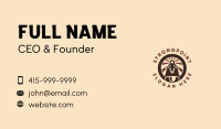 Round Vintage Cowbell Business Card Image Preview