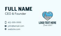 Castle Heart  Business Card Design