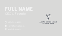 Seamstress Fashion Tailoring Business Card Image Preview
