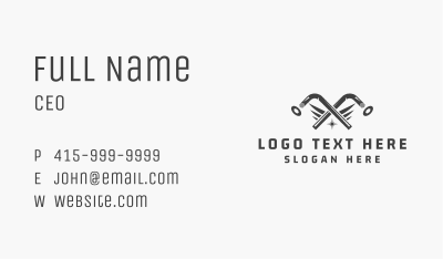 Mechanic Breaker Bar Business Card Image Preview