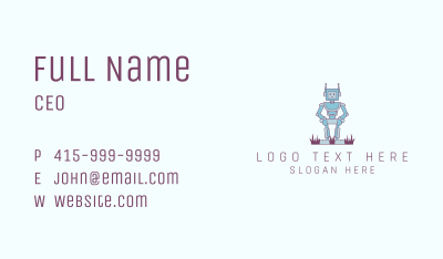 Robot Kiddie Toy Business Card Image Preview