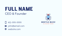 Corporate Bug Mascot  Business Card Image Preview