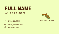 Black Eyed Susan Maryland Business Card Design