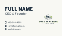 Grass Yard Mower Business Card Image Preview