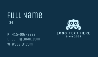 Blue Little Octupus Business Card Image Preview