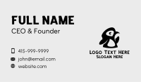Black Baby Penguin Business Card Image Preview