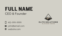 Peak Mountain Summit Business Card Image Preview