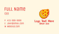 Moon Pizza Slice Business Card Image Preview