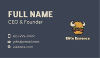 Burger Horn Business Card Image Preview