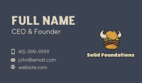 Burger Horn Business Card Image Preview