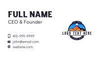 Night Mountain Camping Business Card Image Preview
