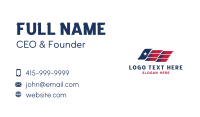USA America Flag Business Card Preview