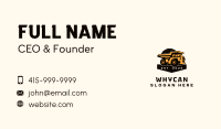 Coal Dump Truck Vehicle Business Card Image Preview