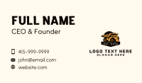 Coal Dump Truck Vehicle Business Card Image Preview