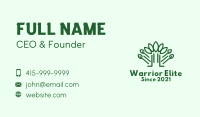 Green Forest Nature  Business Card Image Preview