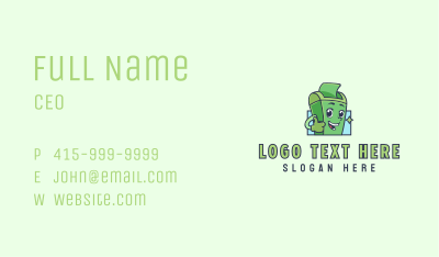 Trash Garbage Sanitation Business Card Image Preview