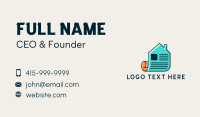 House Papers Real Estate Business Card Image Preview