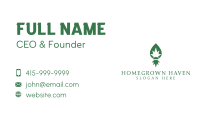 Medical Marijuana Herb Business Card Image Preview