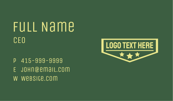 Rank Badge Wordmark  Business Card Design Image Preview