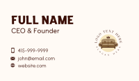 Lounge Sofa Furniture Business Card Design