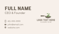 Shovel Gardening Tool  Business Card Preview