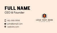 Fire Blaze Heating Business Card Design