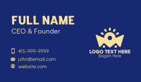 Sunrise House Roofing Business Card Preview