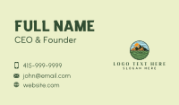 Mountain Field Farm Business Card Design