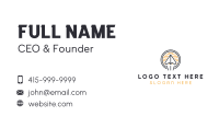 Plane Travel Logistics Business Card Preview