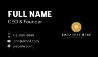Gold Money Coin Business Card Preview