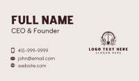 Garden Landscaping Shovel Business Card Preview