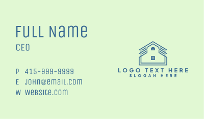 Roof Work Steel Business Card Image Preview