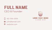 Financial Accounting Investment Business Card Preview