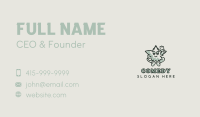 Cannabis Leaf Marijuana Business Card Image Preview