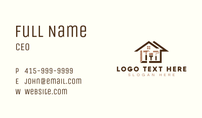 House Builder Renovation Business Card Image Preview