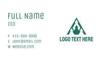 Mountain Peak Forest  Business Card Image Preview