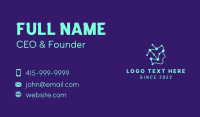 Futuristic Cyber Head Business Card Image Preview