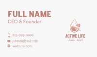 Rose Essential Oil  Business Card Image Preview