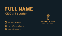 Gold Elegant Boutique Business Card Image Preview
