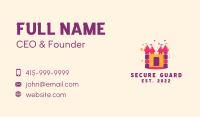 Castle Child Playground Business Card Image Preview