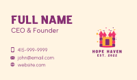 Castle Child Playground Business Card Image Preview